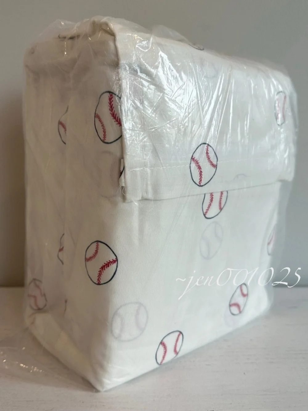 FULL Baseball Kids' Cotton Sheet Set - Pillowfort